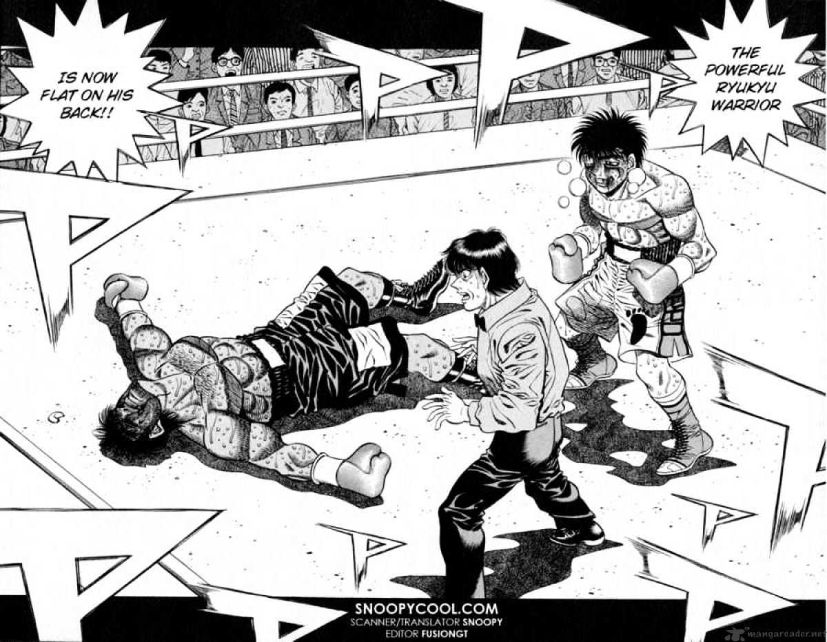 Hajime no Ippo: Fighting Spirit, Chapter 438 image 02
